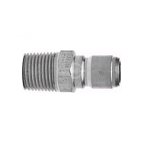 PLUG BRASS MPT 3/8"