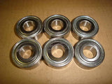 SPINDLE BEARINGS NEW SET OF 6 for EXMARK LAZER Z