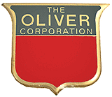 Brass Front Emblem 2 Color Oliver Super 88 55 66 77 44 99 OC6 660 1M523