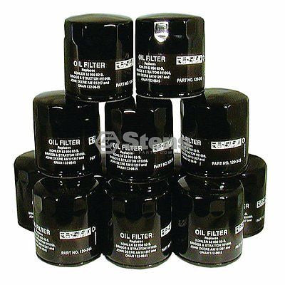 12 PACK OIL FILTERS for HYDRO GEAR EXMARK TORO CRAFTSMAN BAD BOY SCAG