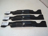 NEW Set of 3 Mower Deck Blades 50" for Cub Cadet 742-04053 942-04053
