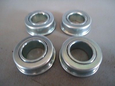 set of 4 Updated Wheel Bearings for John Deere AM127304 STX38 STX46 LX172 LX173