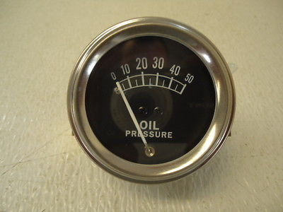 Oil Pressure Gauge 50lb for Ford 9N 2N 8N farm tractor 9N9273A