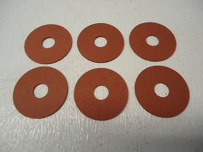 6 NEW Fibre Fiber Blade Washer Set for Exmark Zero Turn 2 5/16" X 5/8"
